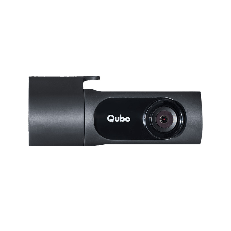 Picture of Qubo  Dashcam Pro X Space  (3MP 1296P FHD+ Camera/ NightPulse Vision/ Wide-Angle FOV/ Supercapacitor/ Built-in Wi-Fi, Mic/ App Control/ G-Sensor/ Up to 1TB Storage/Space Grey)